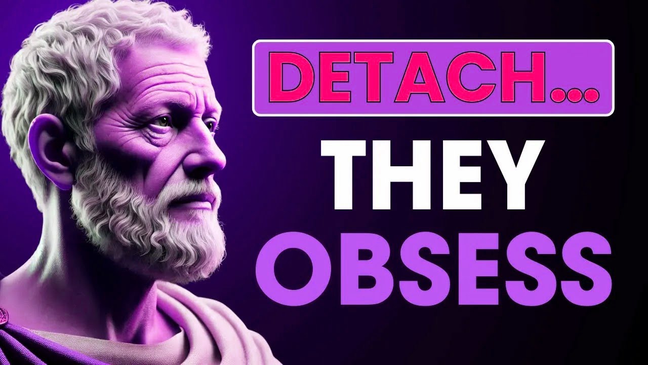 Master DETACHMENT And Watch Everything CHASE YOU   Stoic Philosophy
