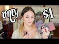 $1 MAKEUP HAUL & TRY ON | Shop Miss A