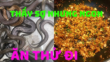 Rắn bông súng xào sả ớt