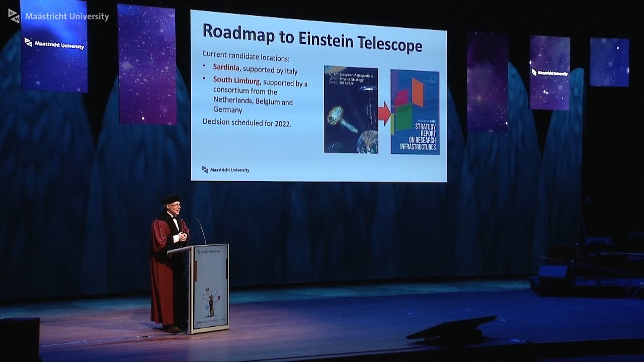 Opening of the Academic Year 2019| Stefan Hild on Einstein Telescope