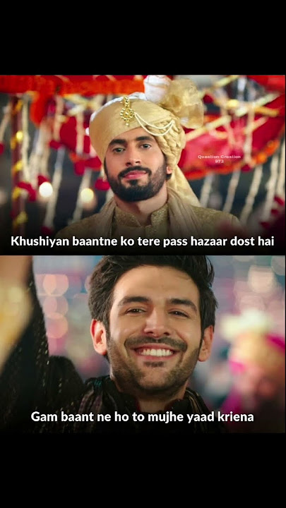 Khushiyan baantne ko tere pass hazaar dost hai... #bollywood #song #music #love #arijitsingh