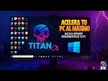 El Windows 10 Mejor Optimizado Para Gaming/Juegos/Gamers 🎮 TitanOS 10 Pro Reforged +FPS INPUT LAG ⚡