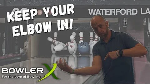 Keep your Elbow and Hand Inside the Bowling Ball Longer for a Stronger Release