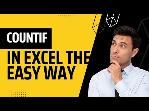 How to use the COUNTIF function in Excel for beginners in 2023