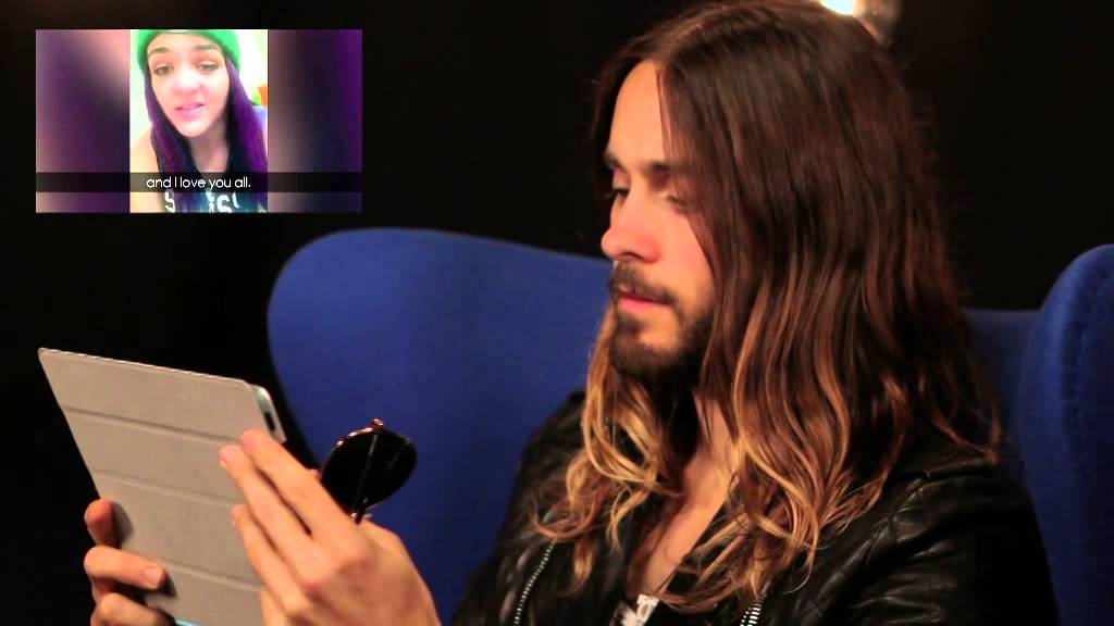 celebrity family feud Jared Leto watches your Echelon videos!
