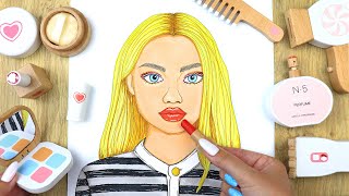 ASMR Makeup & Skincare with NEW WOODEN cosmetics