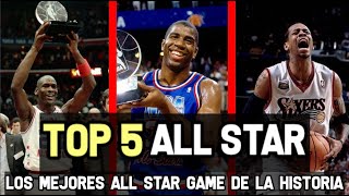 TOP 5 MEJORES ALL STAR GAME de la HISTORIA | Reportaje  NBA 🏀🔝 screenshot 2