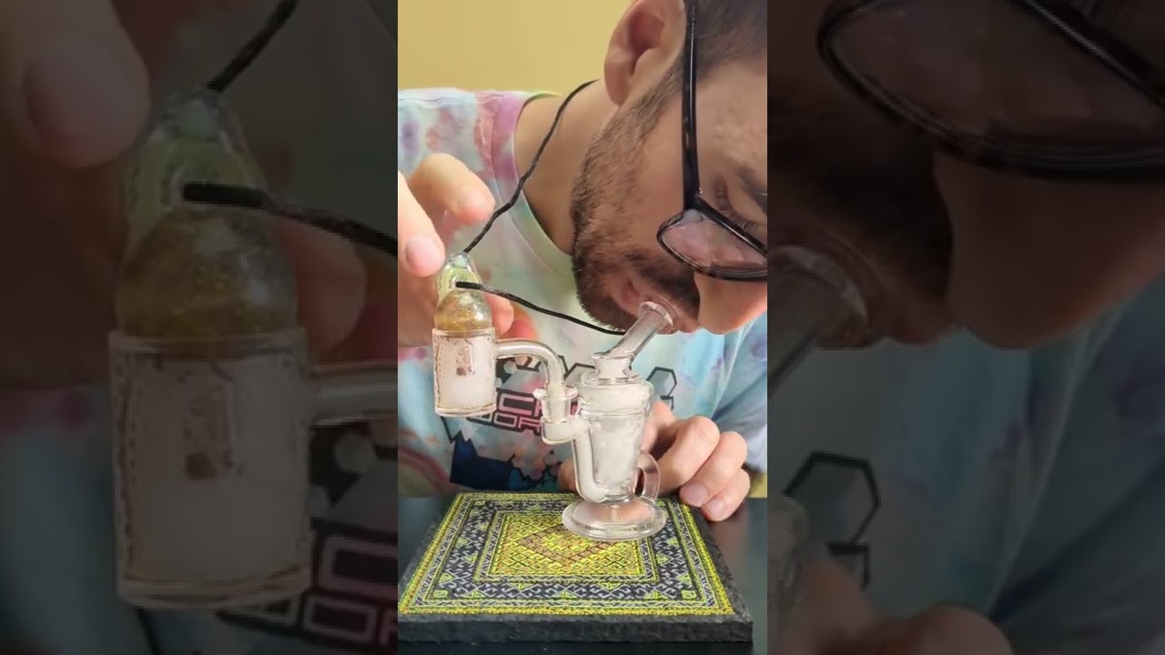 using a NECKLACE to take a DAB