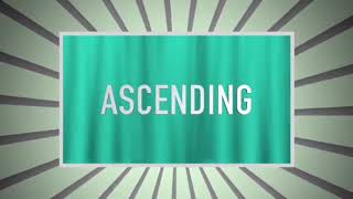 Ascending sound effect