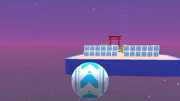 Sky Rolling Ball 3D SpeedRun Gameplay  Level 50