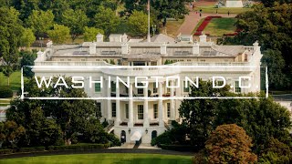 Washington D. C. And White House | 4K Drone Footage