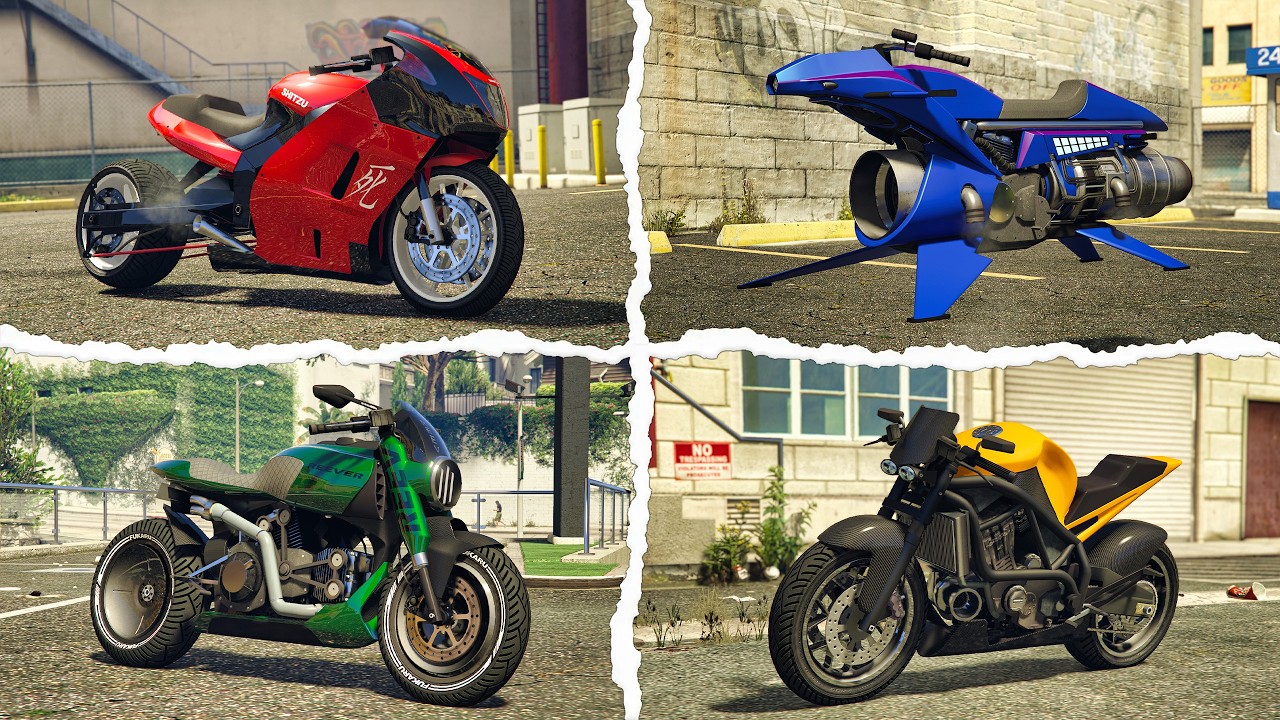 TOP 10 Best Motorcycle Bikes In GTA Online 2026 YouTube 