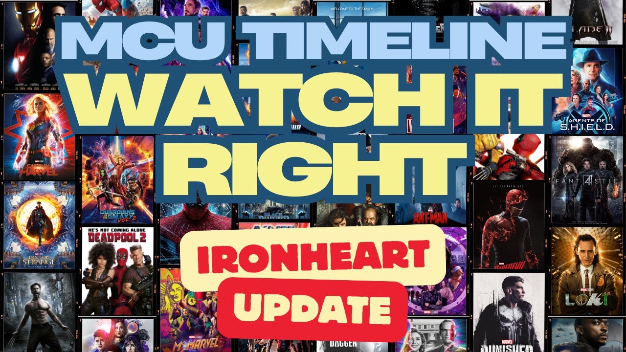 How to Watch the Entire MCU Before Avengers: Doomsday (2025) | Updated with Ironheart!