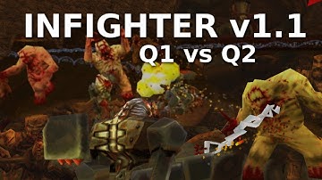 Quake Monsters vs Quake II Monsters!