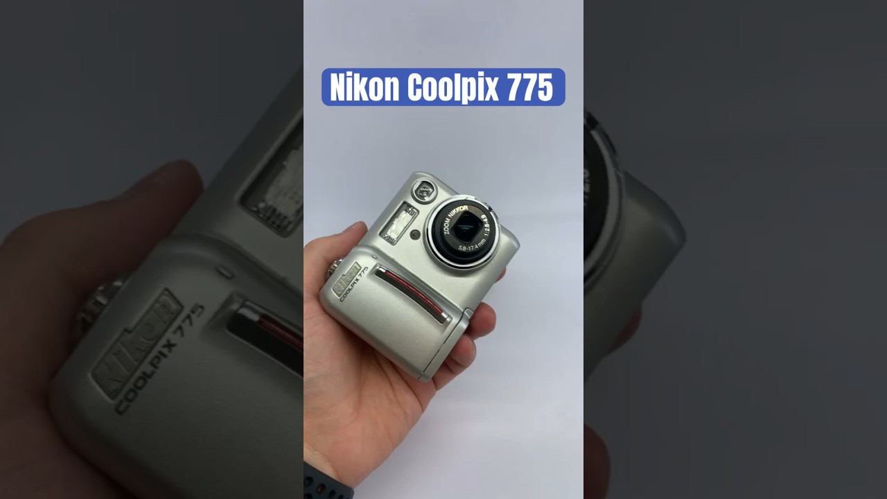 Nikon Coolpix 775 vintage digital camera - YouTube