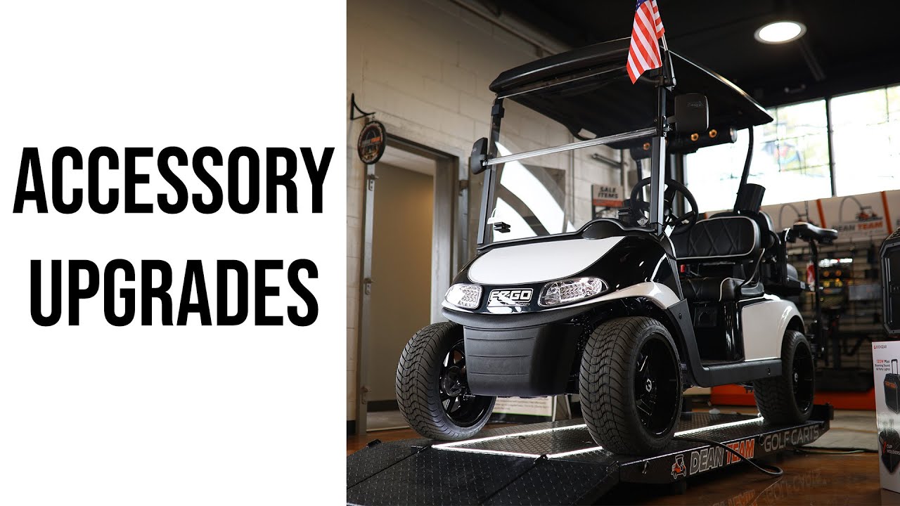 What Accessories Can You Add to Your Golf Cart? Dean Team Golf Carts
