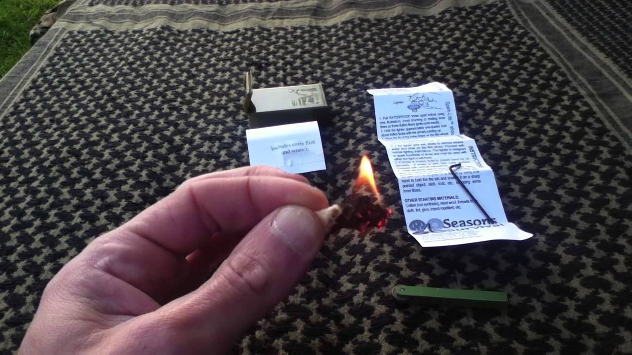 Spark-lite emergency fire starter Review