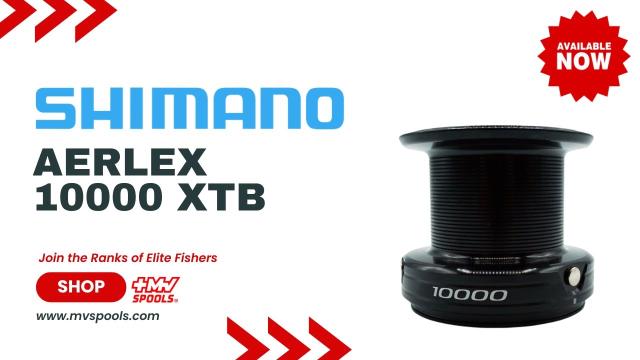 3 Bobines Shimano Power Aero XT 10000 – Rechange Pour Moulinet Carpe, Japon