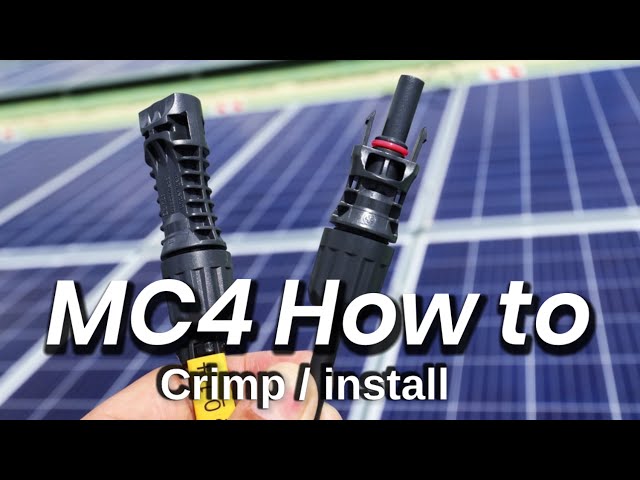 MC4 Solar PV Cable Crimping Pliers