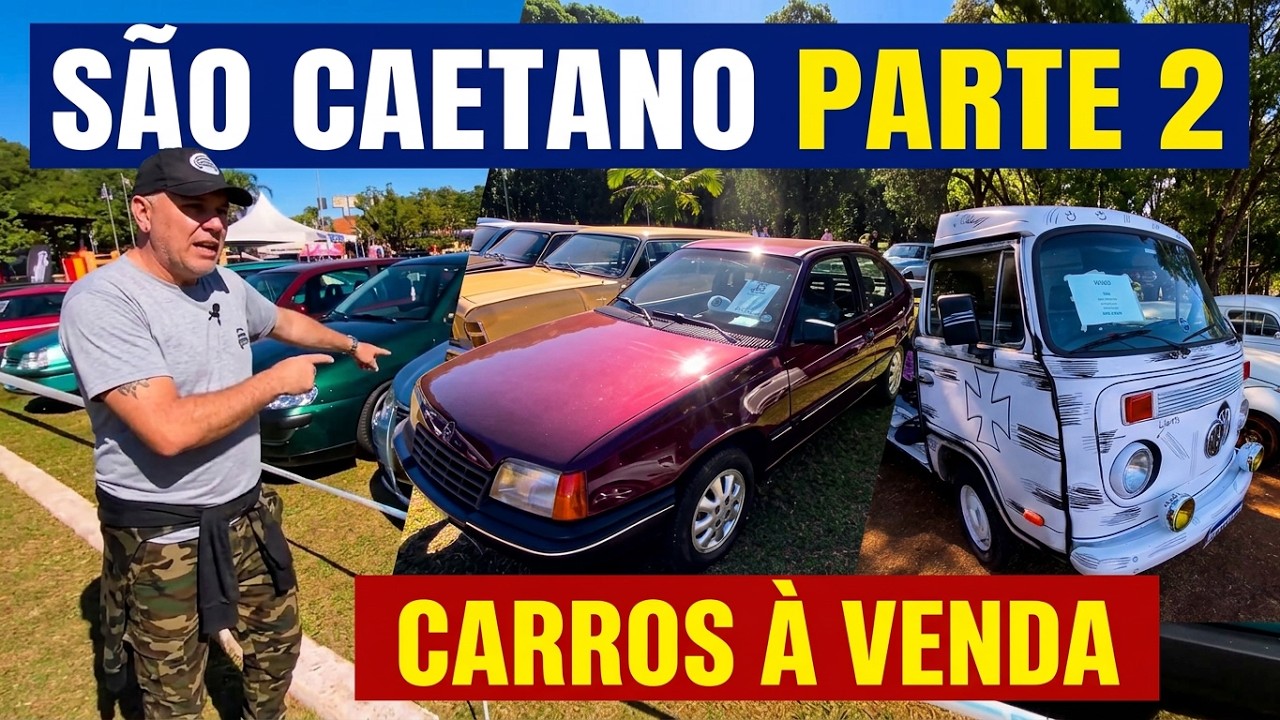 #Carros Antigos à Venda em São Caetano – Parte 2 | Kadett por R$ 15 Mil, Belina, Fusca e Mais!