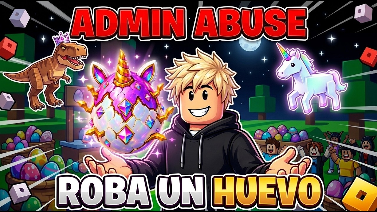 ROBA UN HUEVO - ADMIN ABUSE SORPRESA #roblox