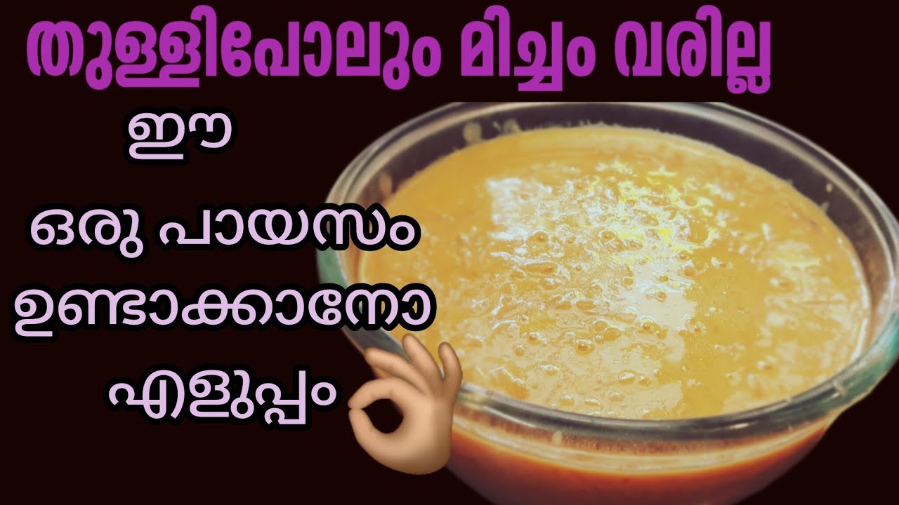 ഇങ്ങനെ ഒരു പായസമുണ്ടാക്കു തുള്ളിപോലും മിച്ചം വരില്ല || Sreecollections 