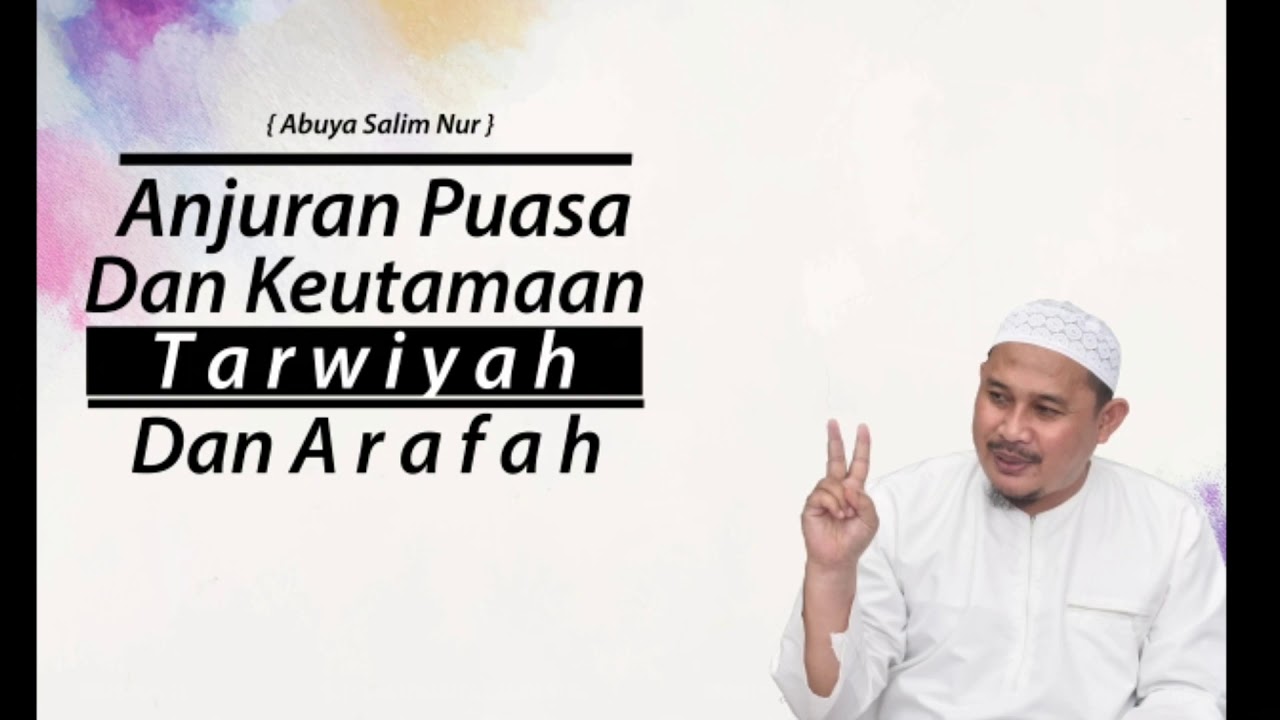 Jangan Lupa 9 Agustus 2019 Puasa Tarwiyah 10 Agustus 2019puasa Arafah Youtube