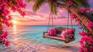 🌺 Tropical Serenity 🌊 Ocean Waves & Healing Ambience