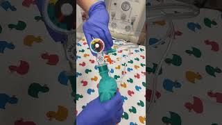 Flow inflating bag