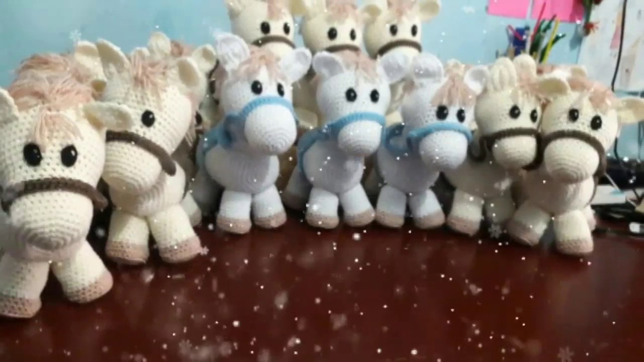 amigurumi caballito