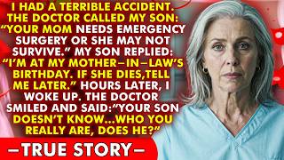 My Son Said： “Tell Me If She Doesn’t Make It ” After My Accident… He Had Plans