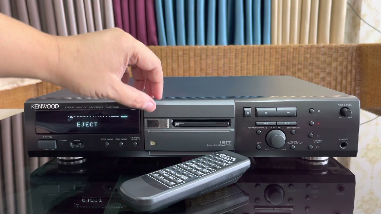 DECK MD KENWOOD รุ่น DMF-3020 - YouTube