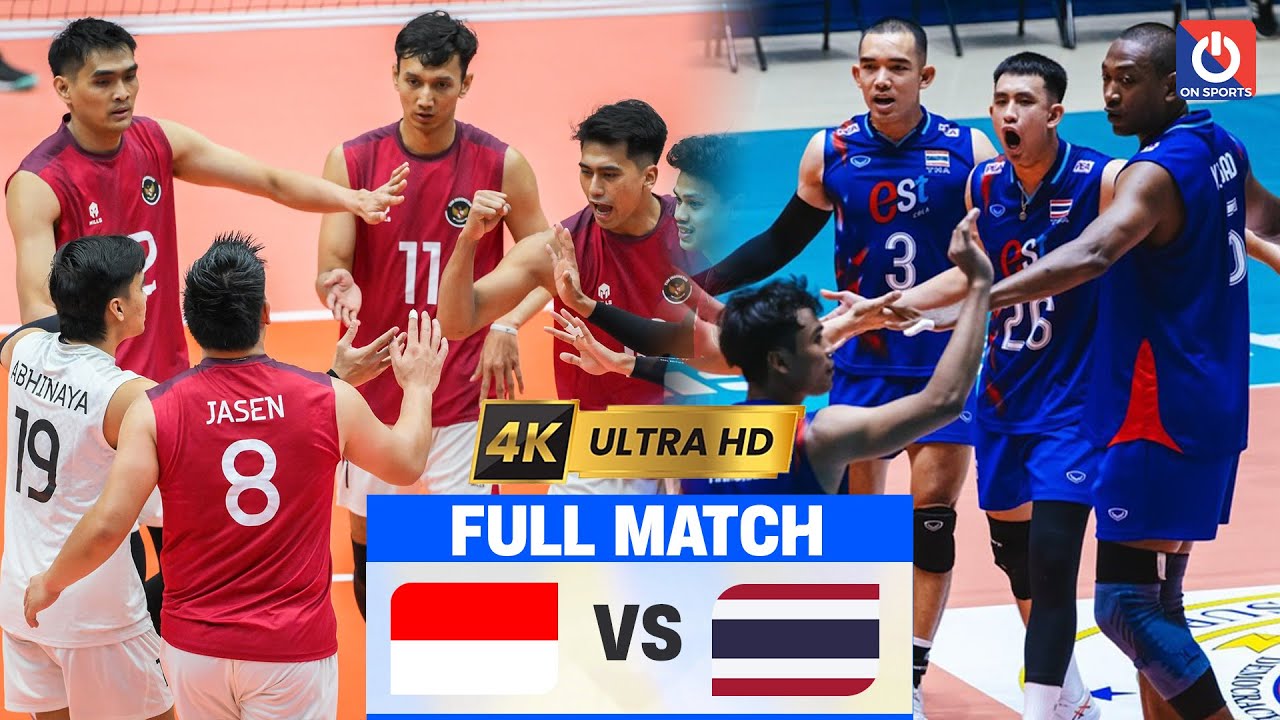 Full 4K | INDONESIA vs THAILAND | Rivan Nurmulki vs. Anurak Phanram - Đẳng cấp nhà vô địch