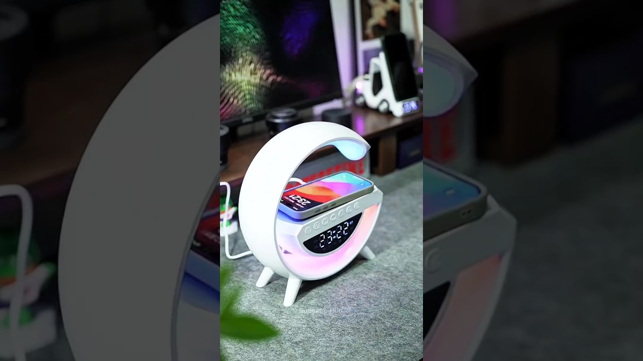 in-1 Wireless Charging Speaker