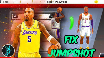 *JR SMITH* JUMPSHOT FIX | NBA2K20-NBA2K21 MOBILE | ANDROID