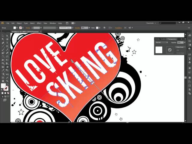 how to REDESIGN vector IMAGE Illustrator cs6