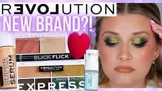 TESTING NEW RELOVE BY REVOLUTION BRAND 😮! EVERYTHING £5 AND UNDER! | LuceStephenson