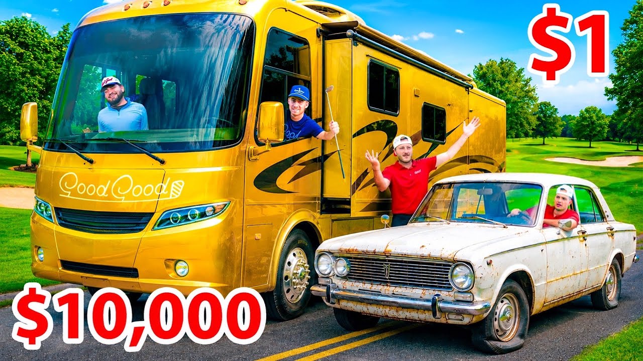 $1 vs $10,000 Golf Road Trip Across America | Ep.4