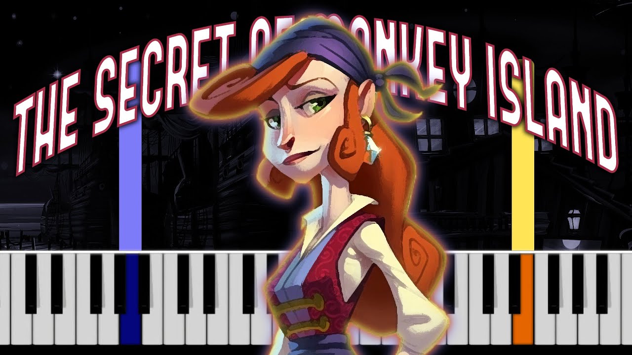 The Secret of Monkey Island Opening Theme Piano