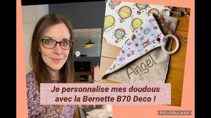 Test brodeuse B70 déco Bernette - Mimousk