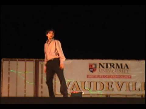 Solo dance performance by Diniel Patel