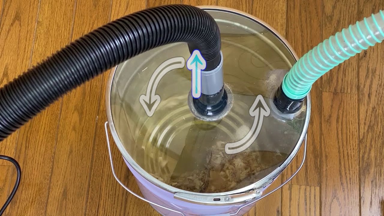 サイクリーパー３型 粉塵（小麦粉）分離テスト サイクロン集塵機 - YouTube