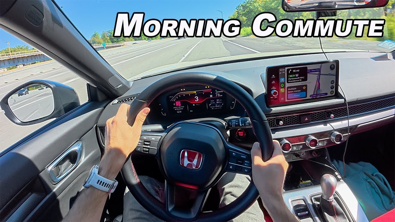 2023 Honda Civic Type R FL5 - Morning Commute - 21,000 Miles of Ownership (POV Drive)