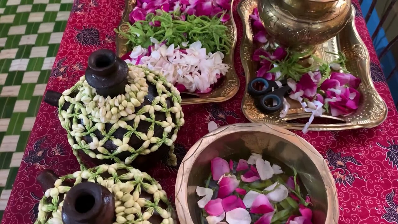 Siraman calon pengantin wanita & pria