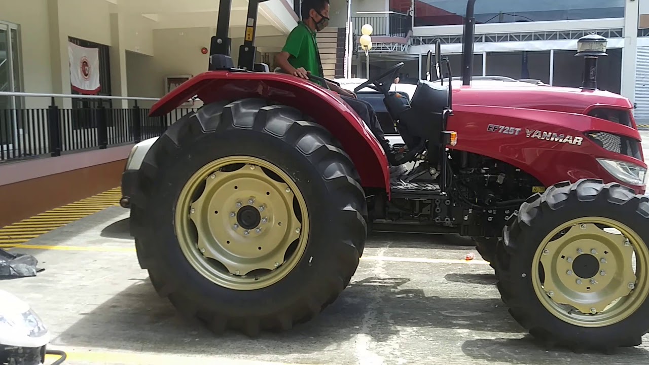 YANMAR EF725T 72hp tractor YouTube