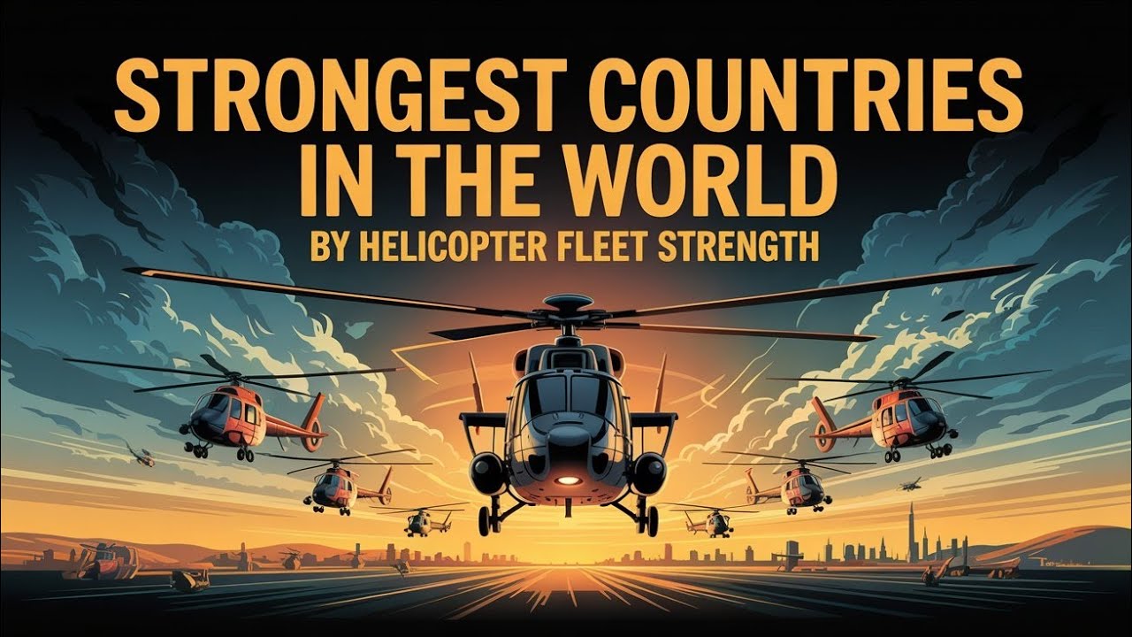 Strongest Countries on Earth | Helicopter Fleet Strength