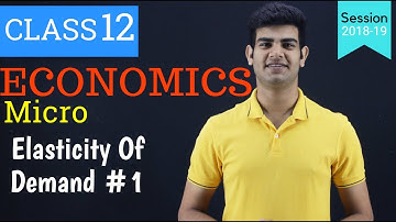 elasticity of demand class 12 | WITH NOTES