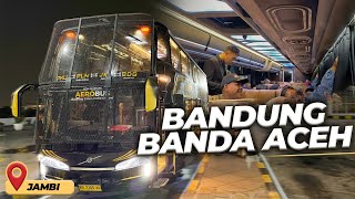 Jalur Rawan Pelemparan Batu, Tirai Wajib Ditutup ‼️ Aerobus Bandung Aceh #5