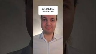 Safe SQL cleaning rules #shorts #sql #datacleaning