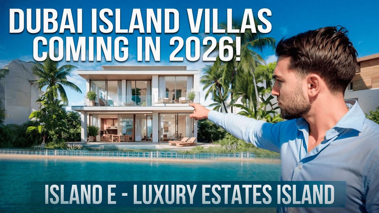 В Дубае в 2026 году откроется следующий остров с роскошными виллами | Подробности для инвесторов